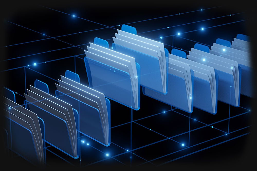 Engineering document files in a controlled system