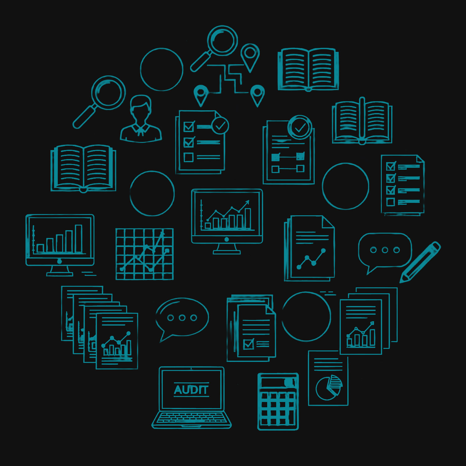 Engineering information connected in a centralized network
