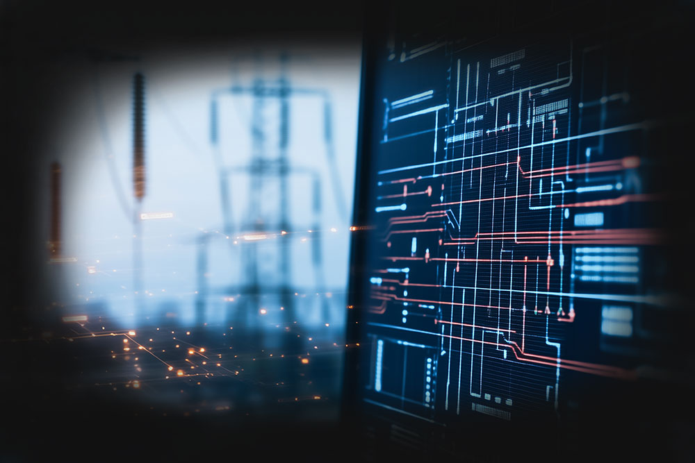 Electrical infrastructure and schematics showing accurate engineering data