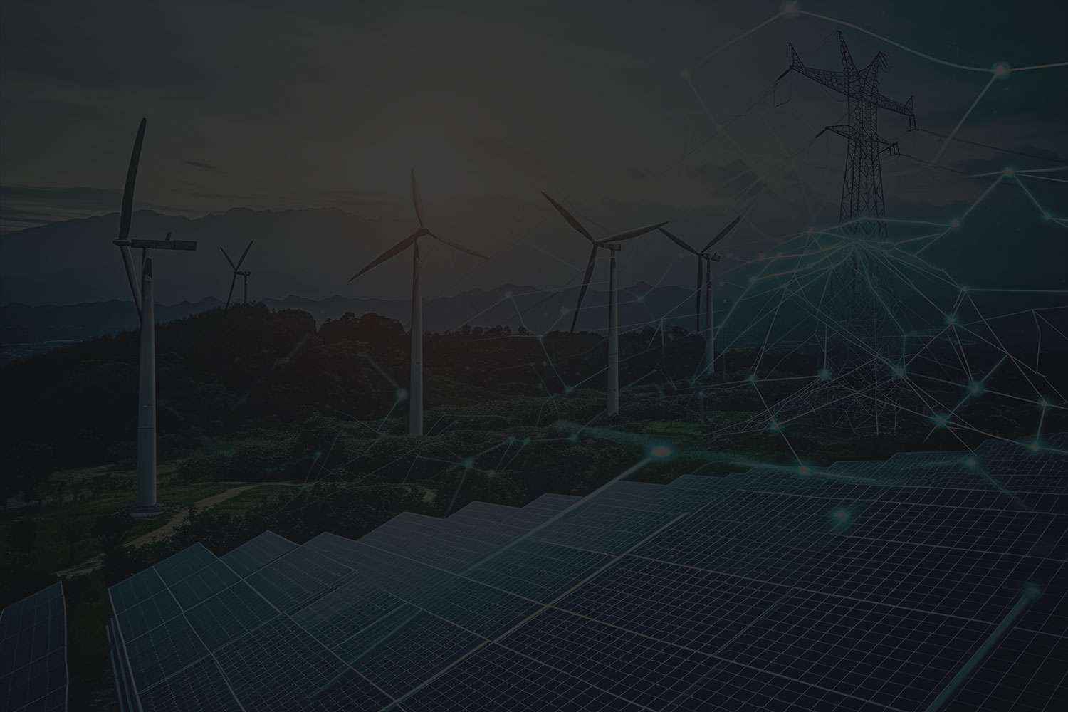 Solar and wind infrastructure